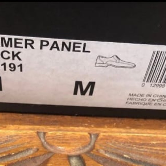 Johnson & murphy, man, men shoes formal, black, leather, size 11.!